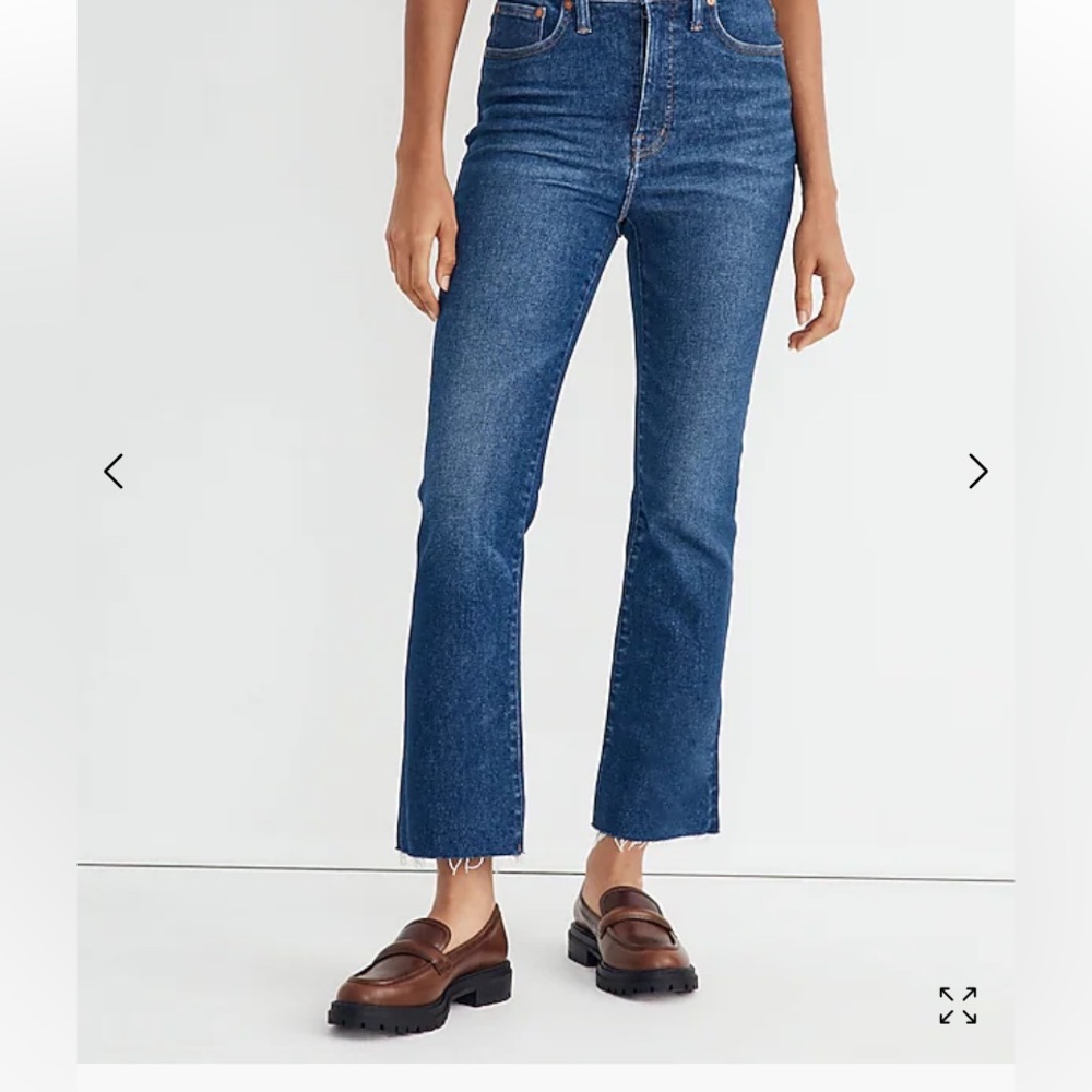Madewell Cali Demi Boot Flare Jeans Size 27T